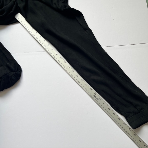 Aritzia Talula Black Joggers Pants Trousers Pull On Elastic Waist Comfy Sz S - Picture 8 of 14
